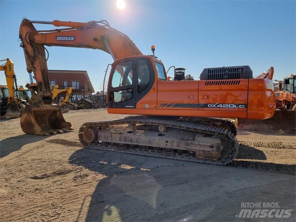 Doosan DX420LC Pásové rýpadlá