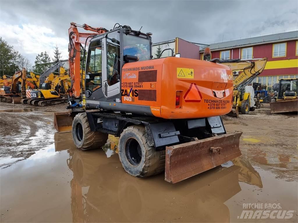 Hitachi ZX140W-3 Kolesové rýpadlá