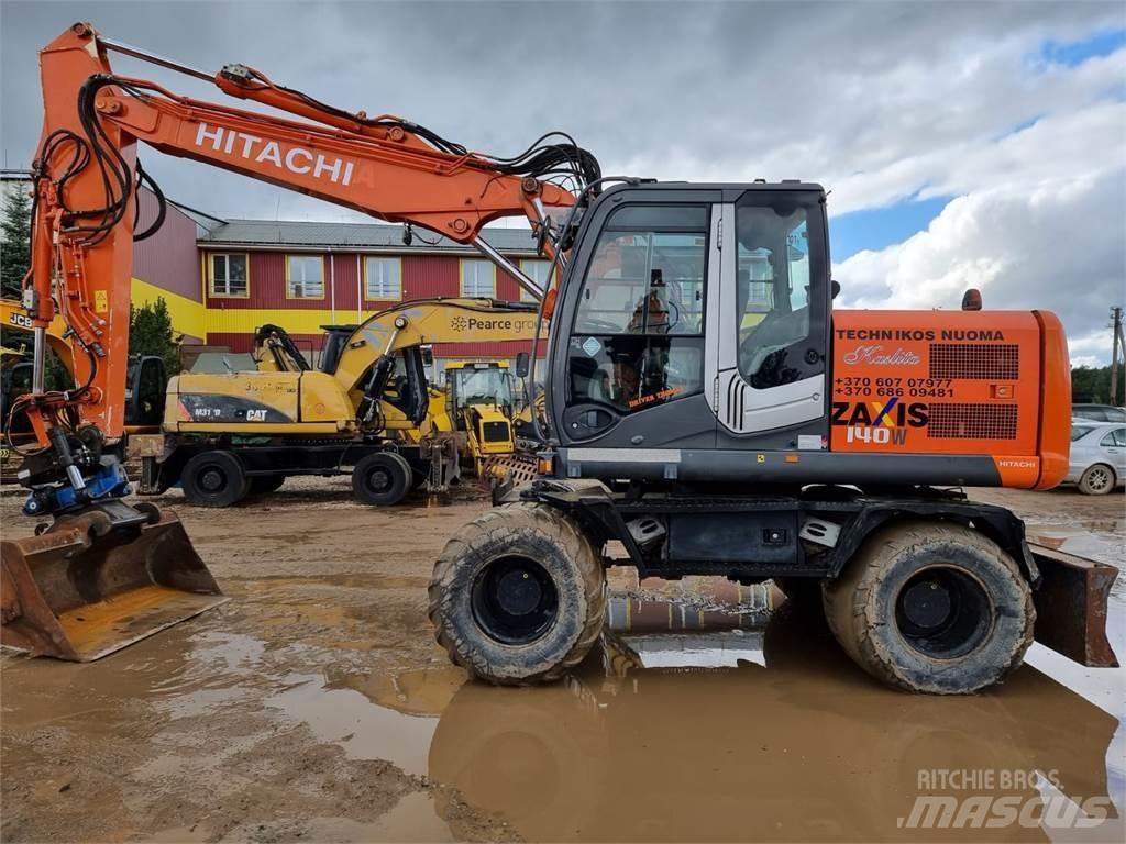Hitachi ZX140W-3 Kolesové rýpadlá