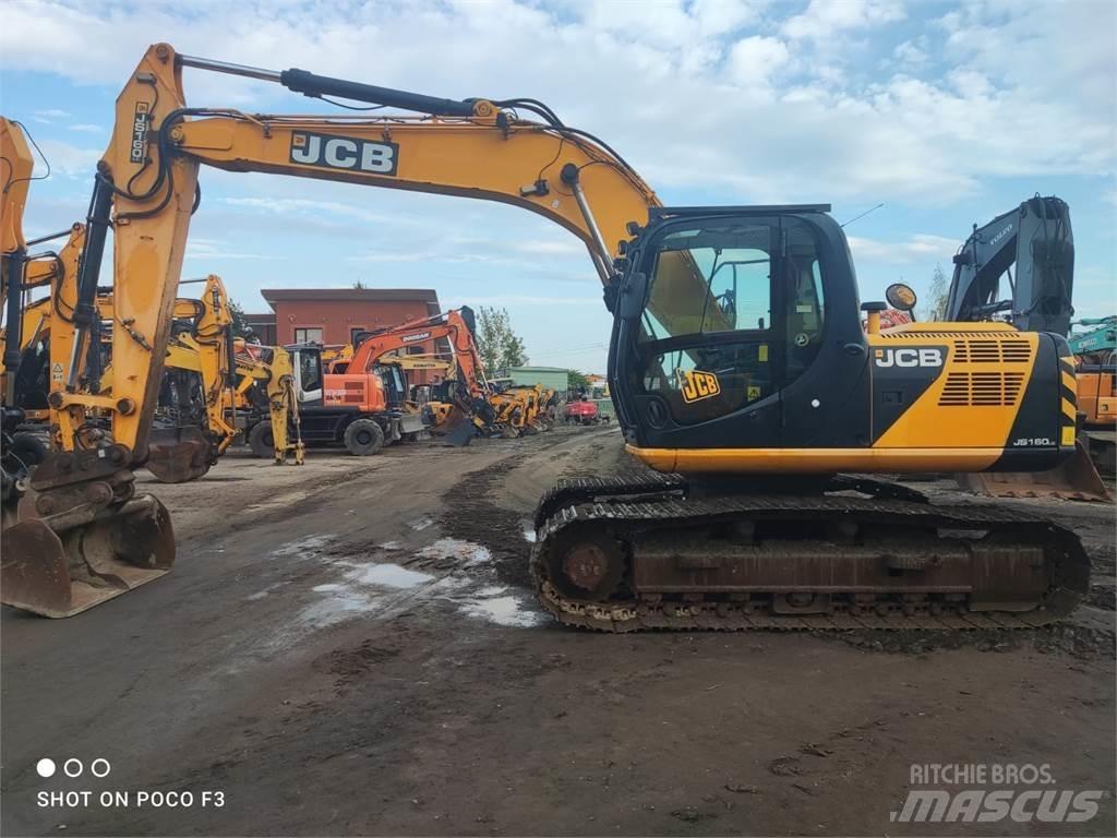 JCB JS160LC Pásové rýpadlá
