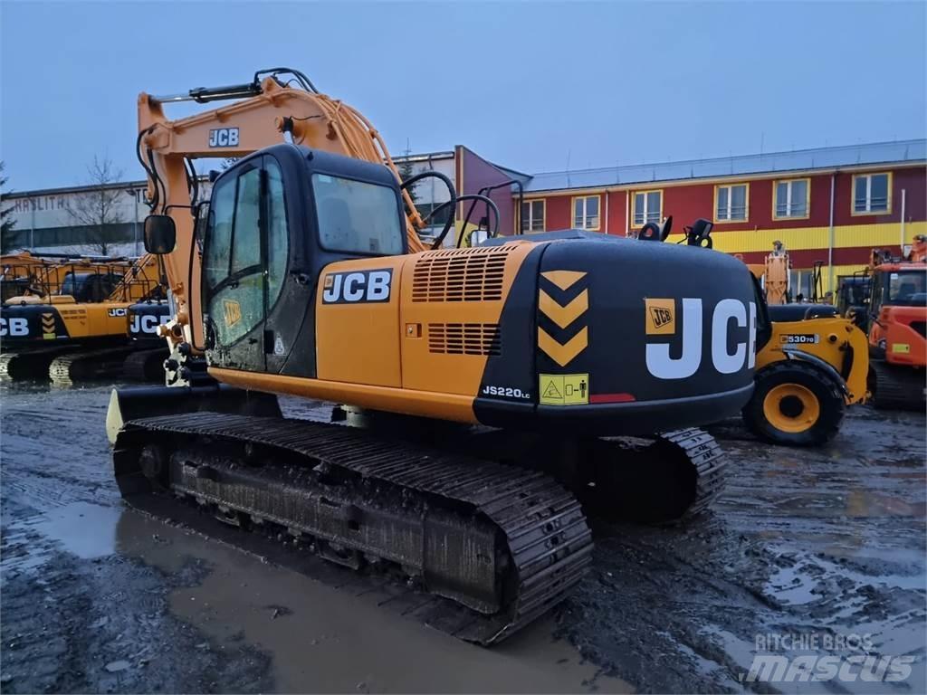 JCB JS220LC Pásové rýpadlá