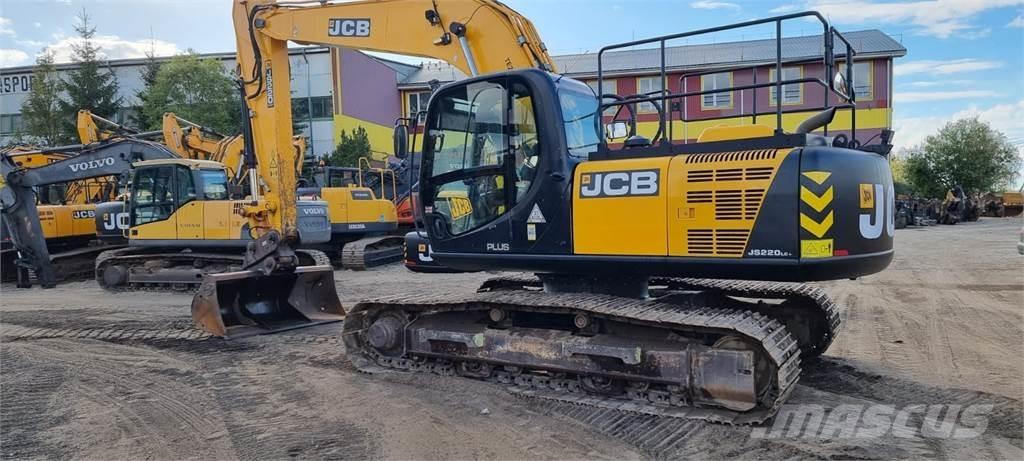 JCB JS220LC Plus + Pásové rýpadlá