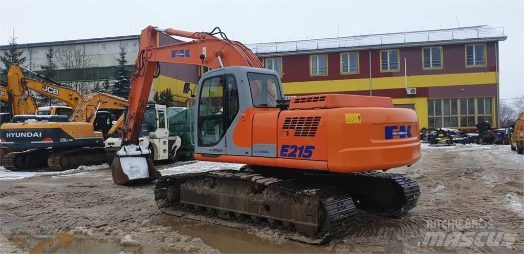 Kobelco E215LC Pásové rýpadlá