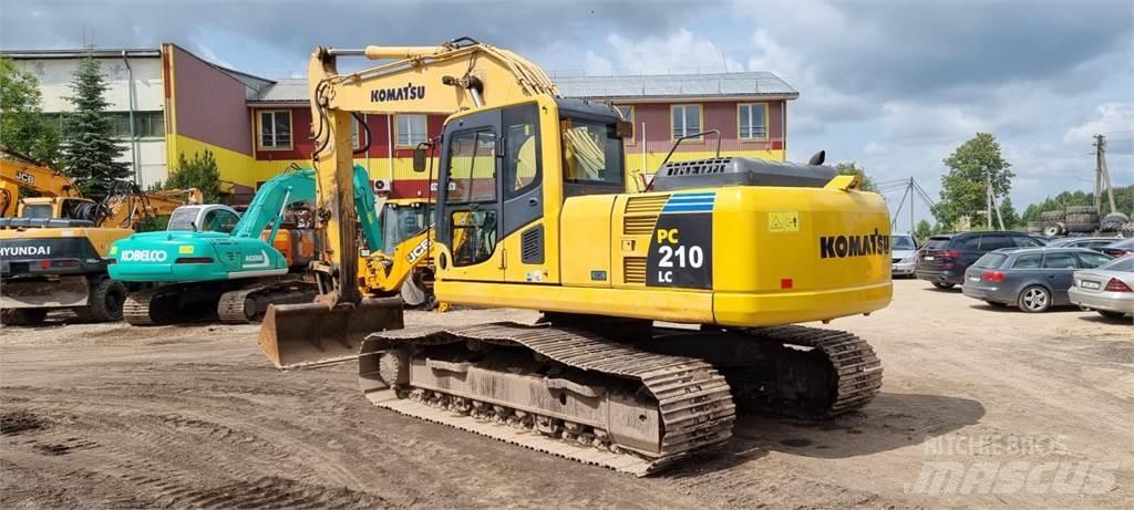 Komatsu PC210LC Pásové rýpadlá