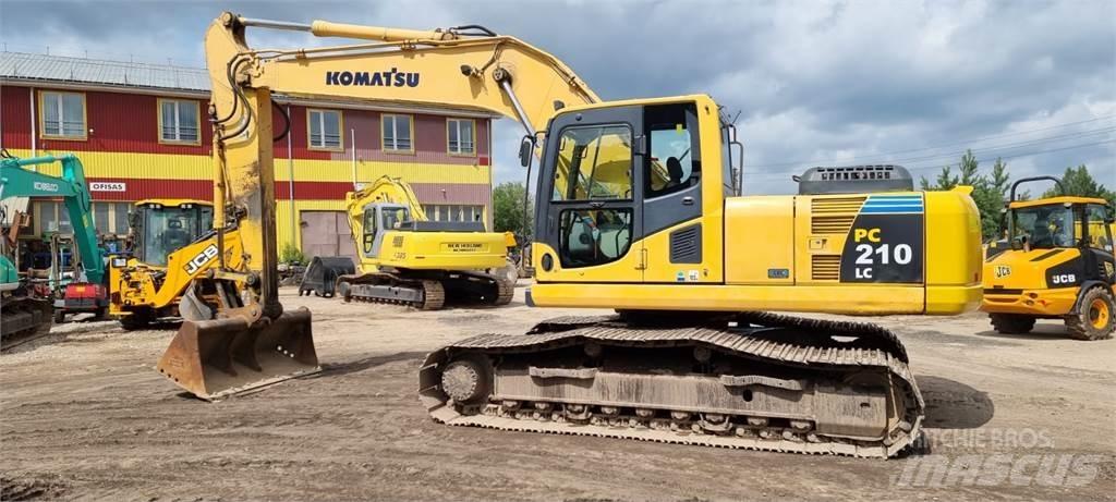 Komatsu PC210LC Pásové rýpadlá