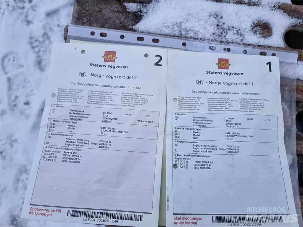 Krone ISTRAIL Ramenové kontajnerové návesy