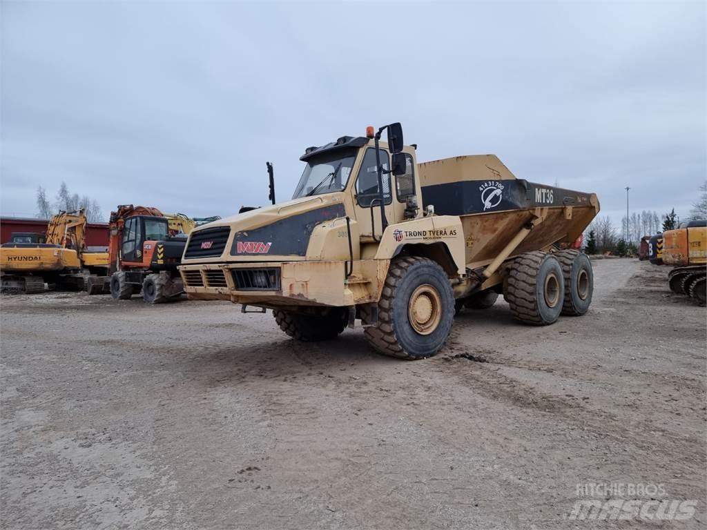 Moxy MT36 series II Kĺbové nákladné autá