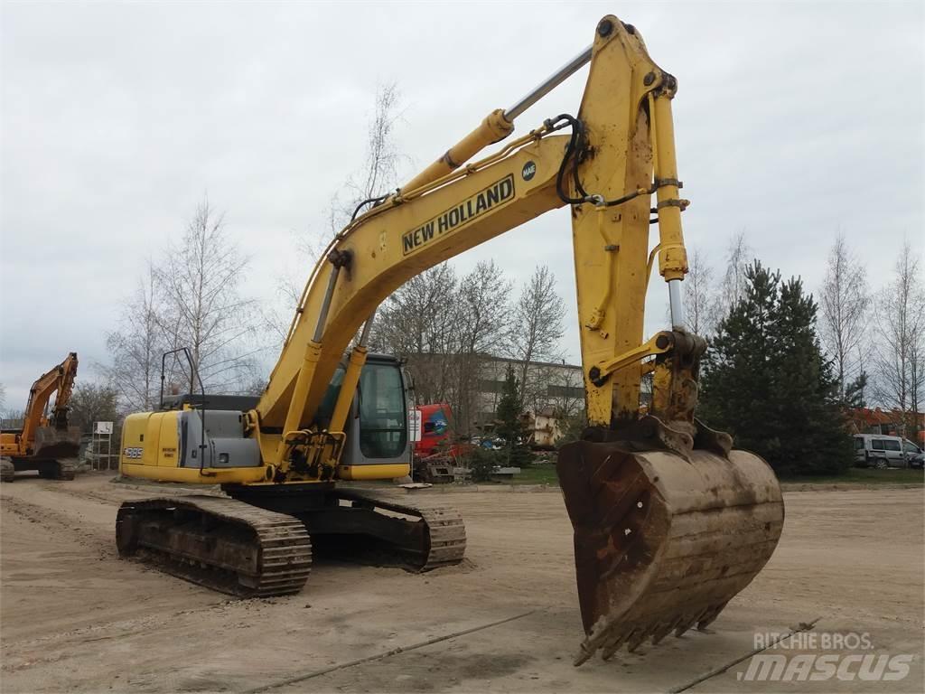 New Holland E385 Pásové rýpadlá
