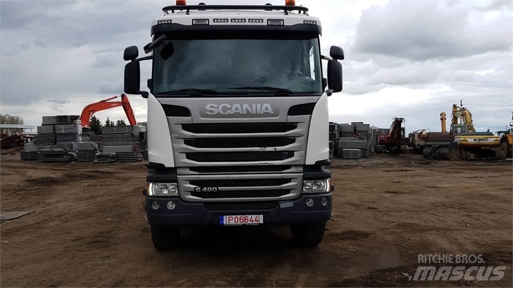 Scania G 490 Ramenové nosiče kontajnerov