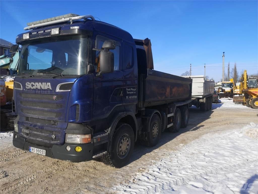 Scania R560 8x4 Ramenové nosiče kontajnerov
