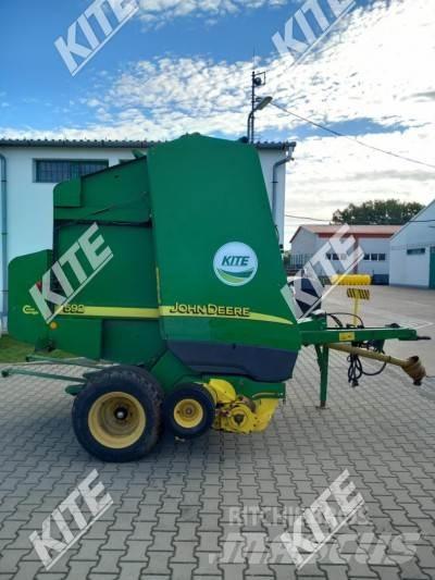 John Deere 592 Lisy na okrúhle balíky