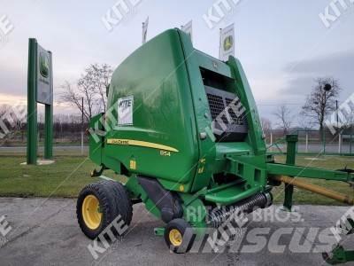John Deere 854 Lisy na okrúhle balíky
