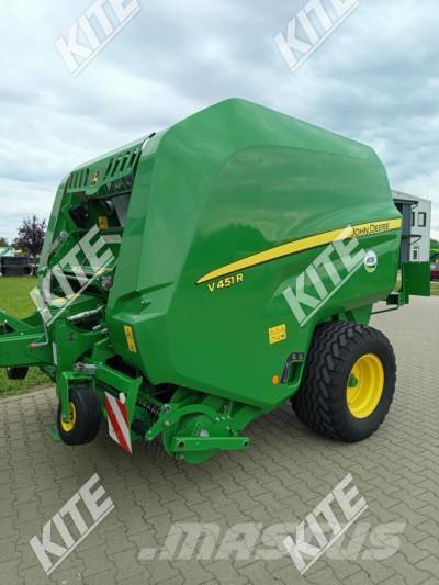 John Deere V451R Lisy na okrúhle balíky