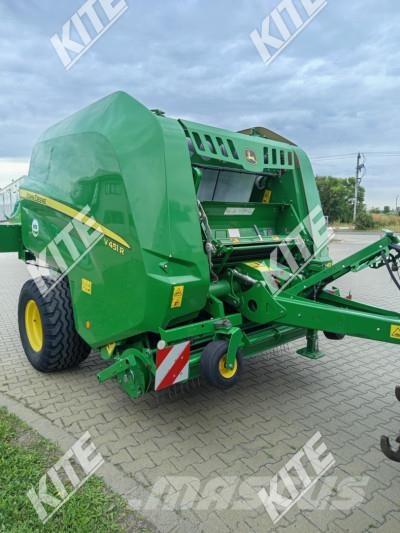 John Deere V451R Lisy na okrúhle balíky