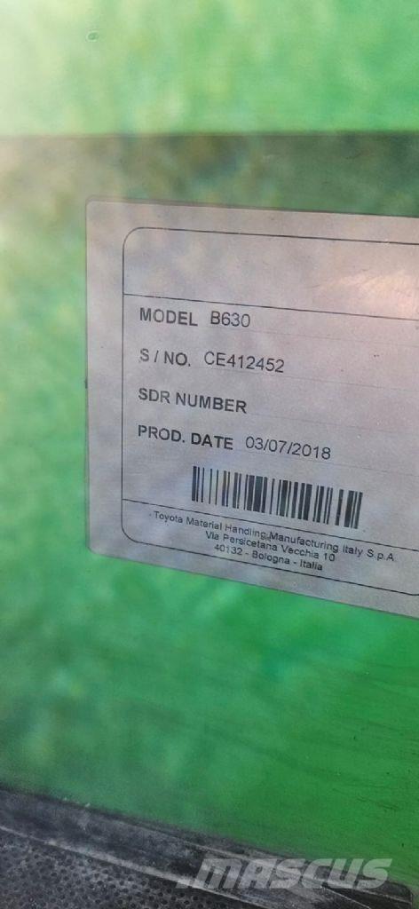 Cesab B 630 Akumulátorové vozíky