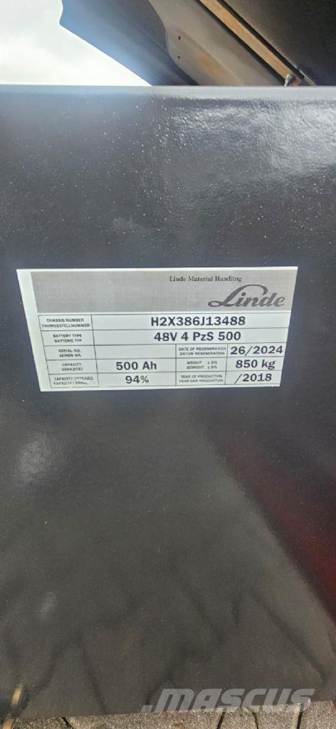 Linde E 14-02 Akumulátorové vozíky