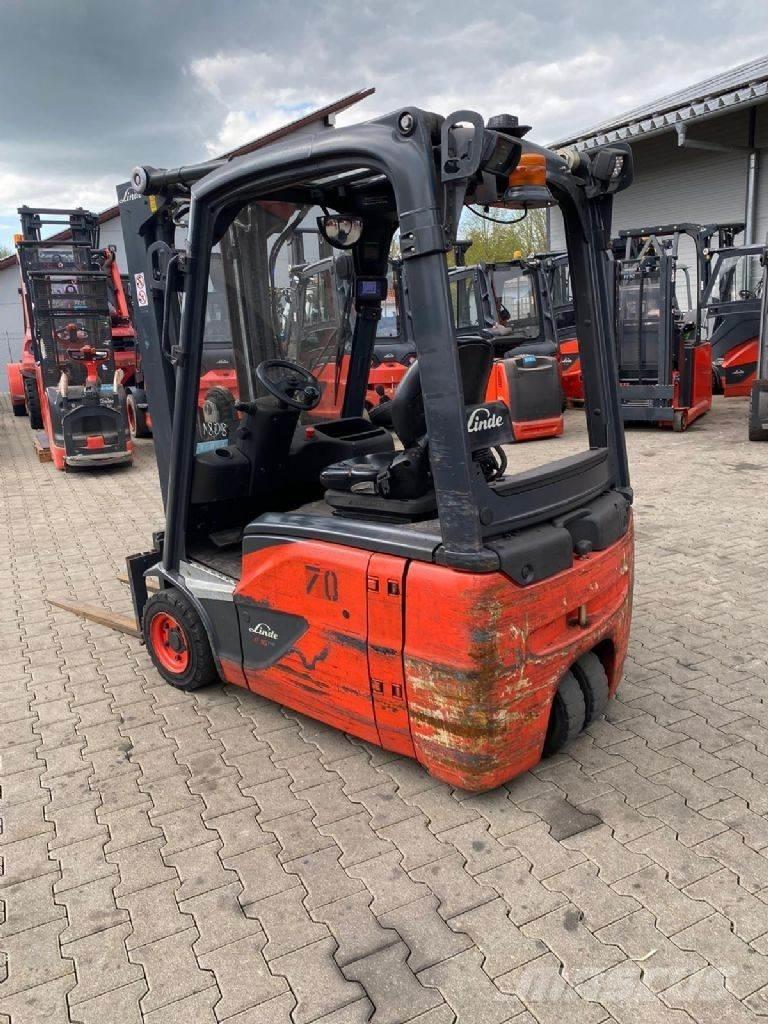 Linde E 16-02 Akumulátorové vozíky