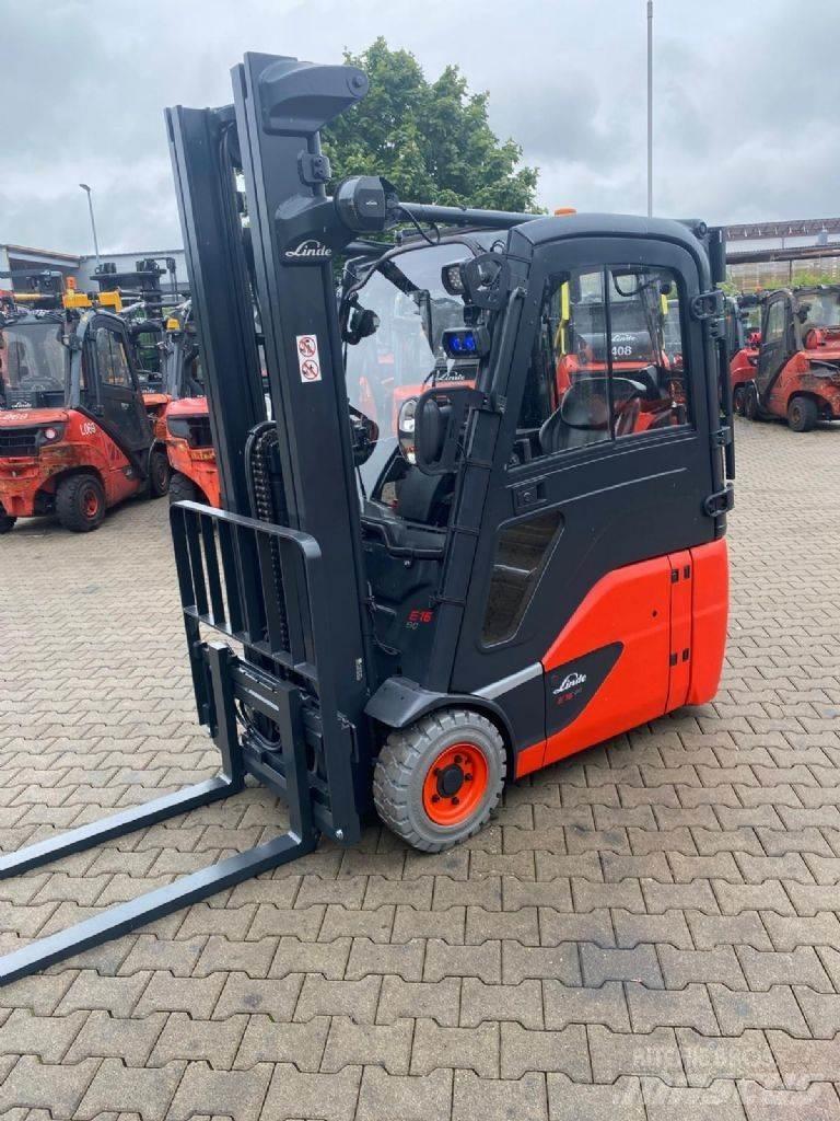 Linde E 16-02 Akumulátorové vozíky