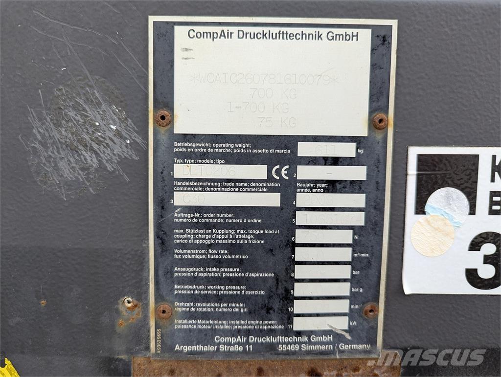 Compair C 30 Kompresory