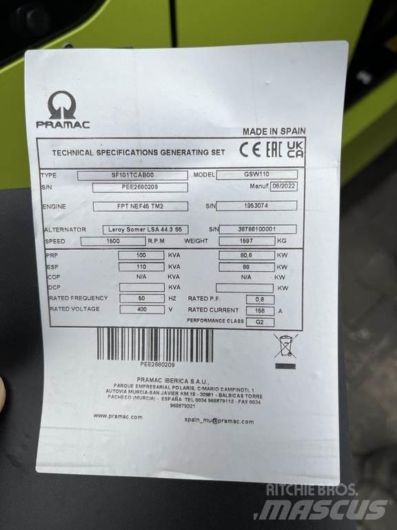 Pramac GSW110 Ostatné generátory