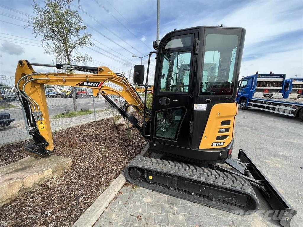 Sany SY 26 U Mini rýpadlá < 7t