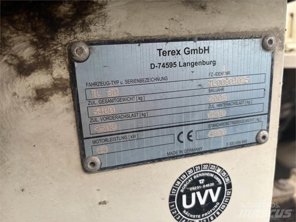 Terex TL 80 Kolesové nakladače