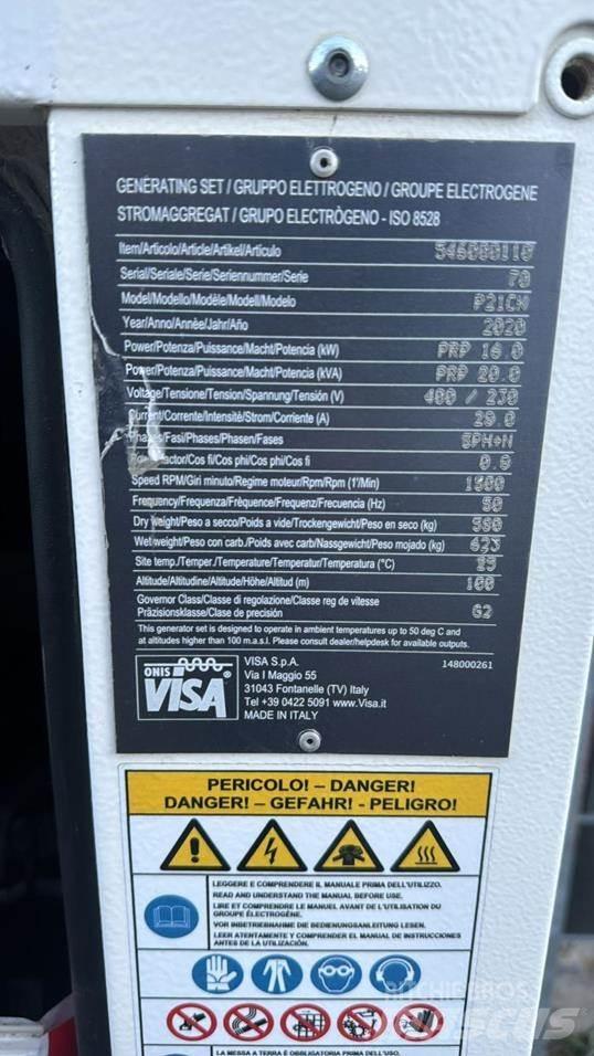 Visa P21CK Ostatné generátory