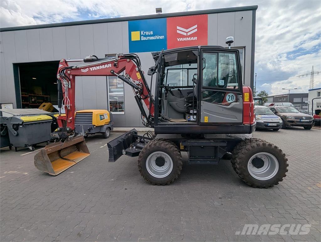 Yanmar B 75 W Kolesové rýpadlá