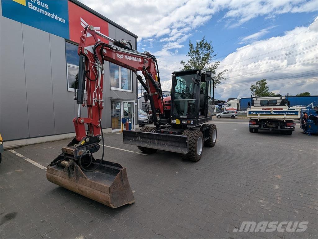 Yanmar B 75 W Kolesové rýpadlá