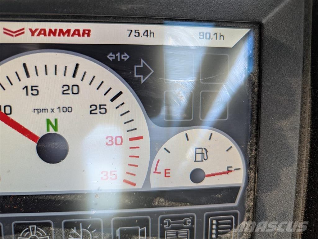 Yanmar B 75 W Kolesové rýpadlá