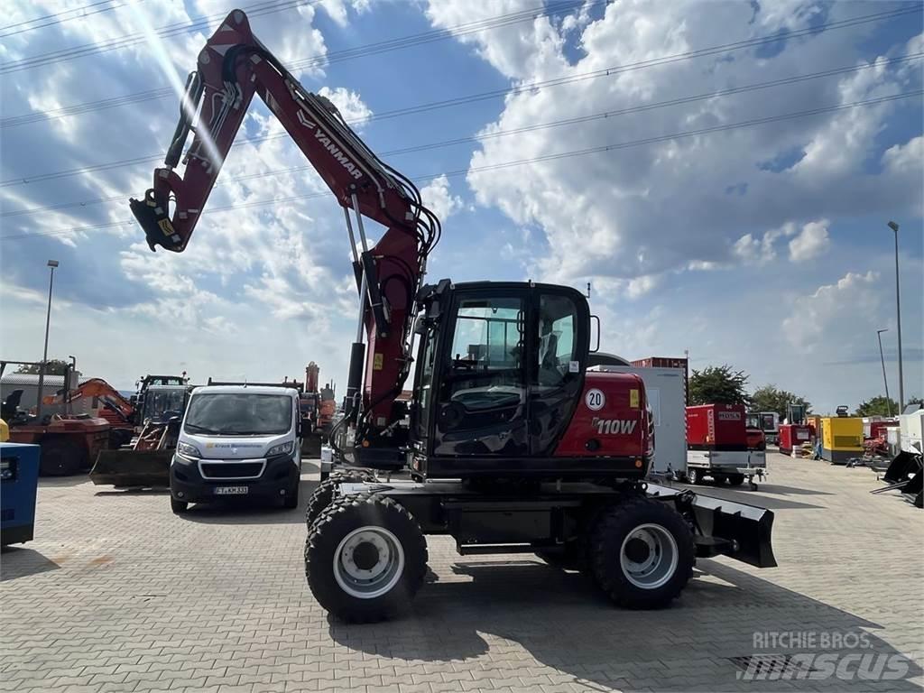 Yanmar B110W Kolesové rýpadlá