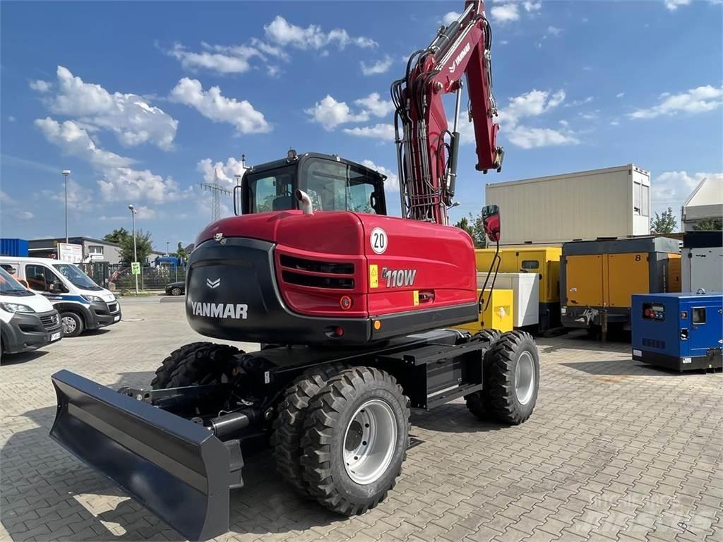 Yanmar B110W Kolesové rýpadlá