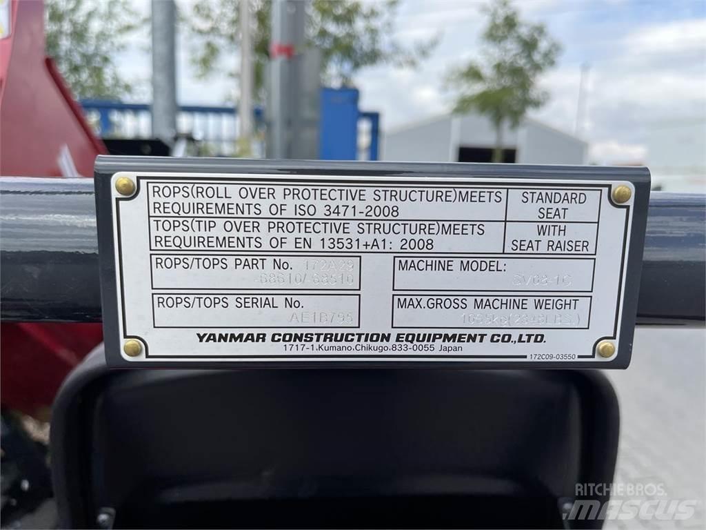 Yanmar SV08 Mini rýpadlá < 7t
