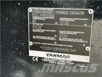 Yanmar SV120 Pásové rýpadlá