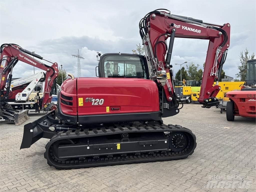 Yanmar SV120 Pásové rýpadlá