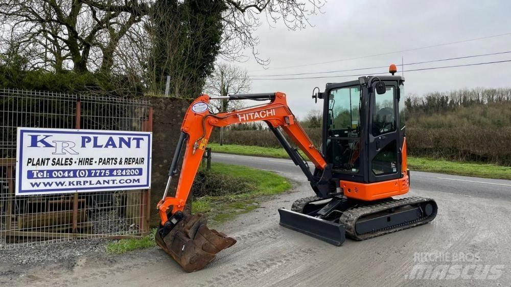Hitachi Zx26 Pásové rýpadlá