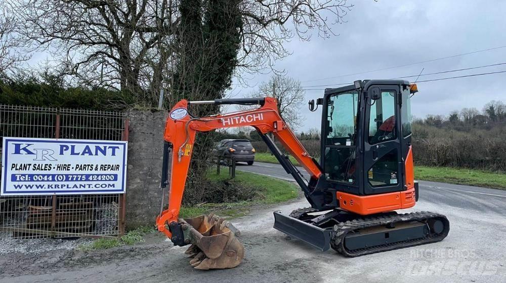 Hitachi Zx26 Pásové rýpadlá