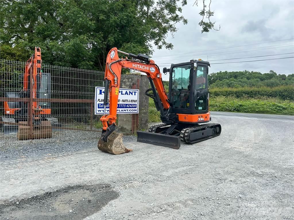 Hitachi Zx33U-5 Pásové rýpadlá