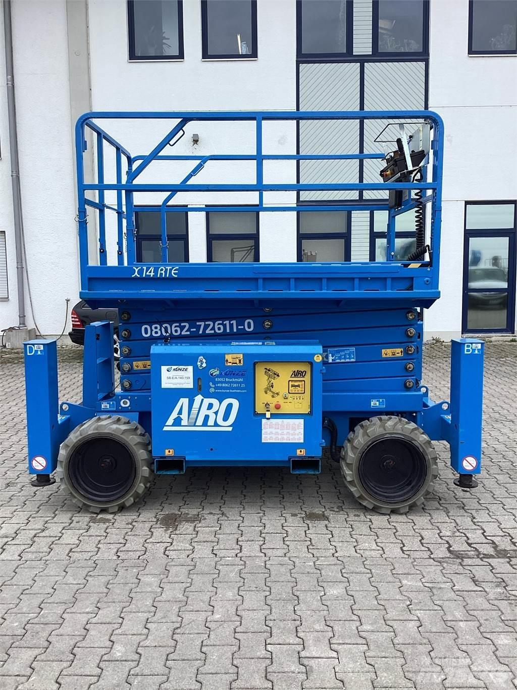 Airo X14-RTE Nožnicové zdvíhacie plošiny