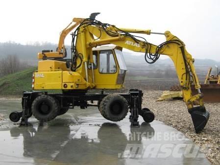 Atlas 1604 K ZW Kolesové rýpadlá
