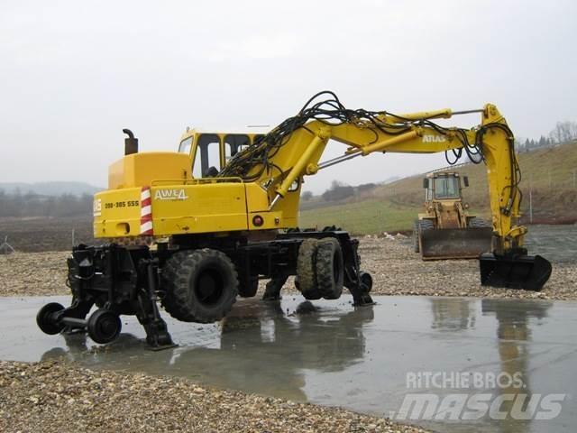 Atlas 1604 K ZW Kolesové rýpadlá