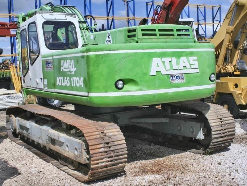 Atlas 1704 Pásové rýpadlá