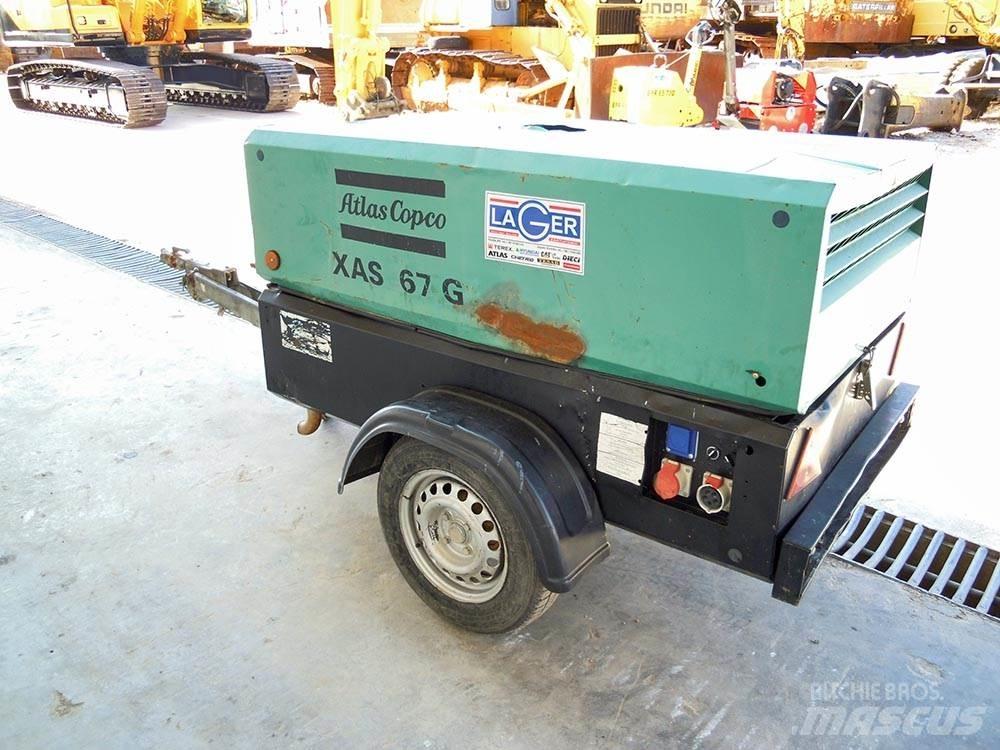 Atlas Copco XAS 67G Kompresory