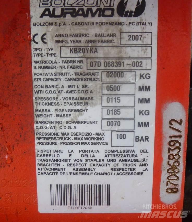 Bolzoni KB20YKA Manipulácia s materiálom - ostatné