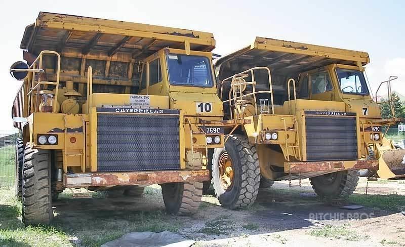 CAT 769C Stavebné sklápače