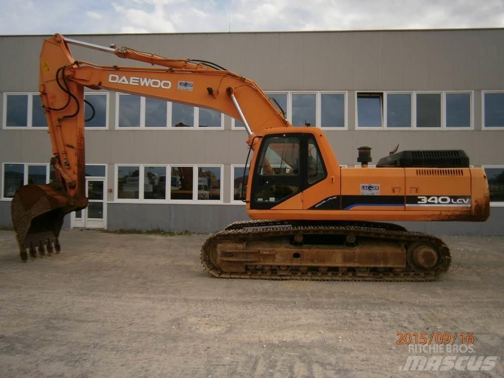 Daewoo SOLAR 340LCV Pásové rýpadlá