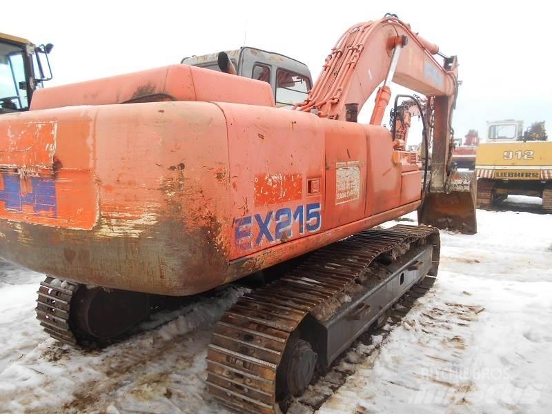 Fiat-Hitachi EX 215 Pásové rýpadlá