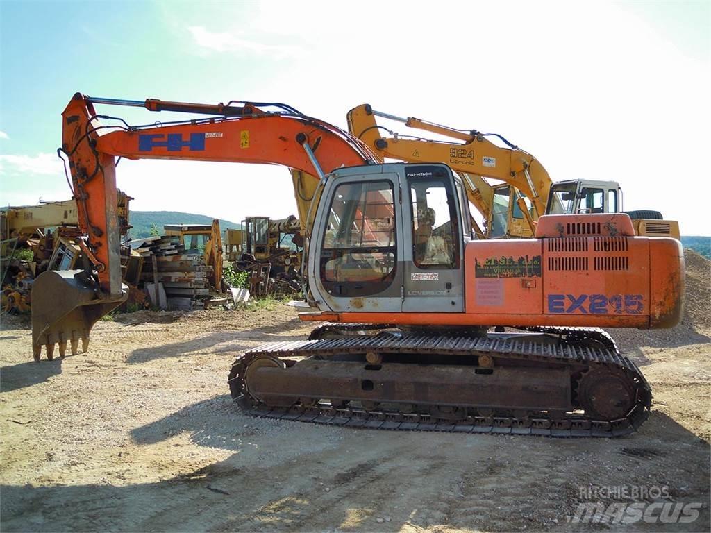 Fiat-Hitachi EX215 Pásové rýpadlá