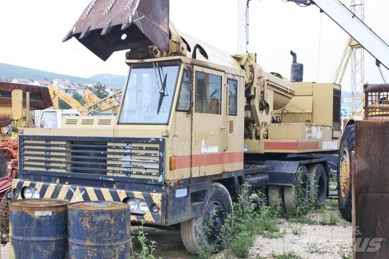 Gradall G660A Kolesové rýpadlá