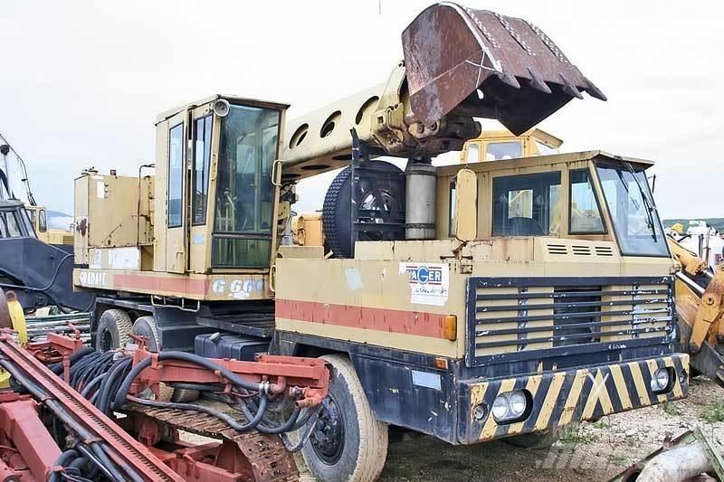 Gradall G660A Kolesové rýpadlá